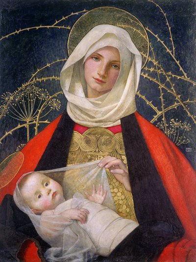 Madonna en kind door Marianne Stokes